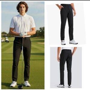 CRZ Yoga Men’s Golf pants travel leisure casual sports size 32” waist 35 L   NWT